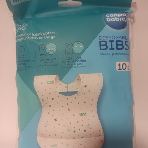 Śliniaki jednorazowe